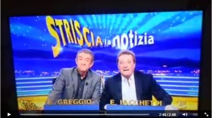 Cattura frame Video Striscia la Notizia