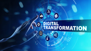 Digital transformation, disruption, innovation. Business and  modern technology concept.
